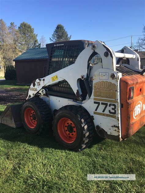 bobcat 773 skid steer|difference between 753 and 773.